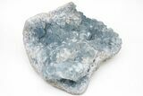 Sky Blue Celestine (Celestite) Crystal Geode Section - Madagascar #210387-2